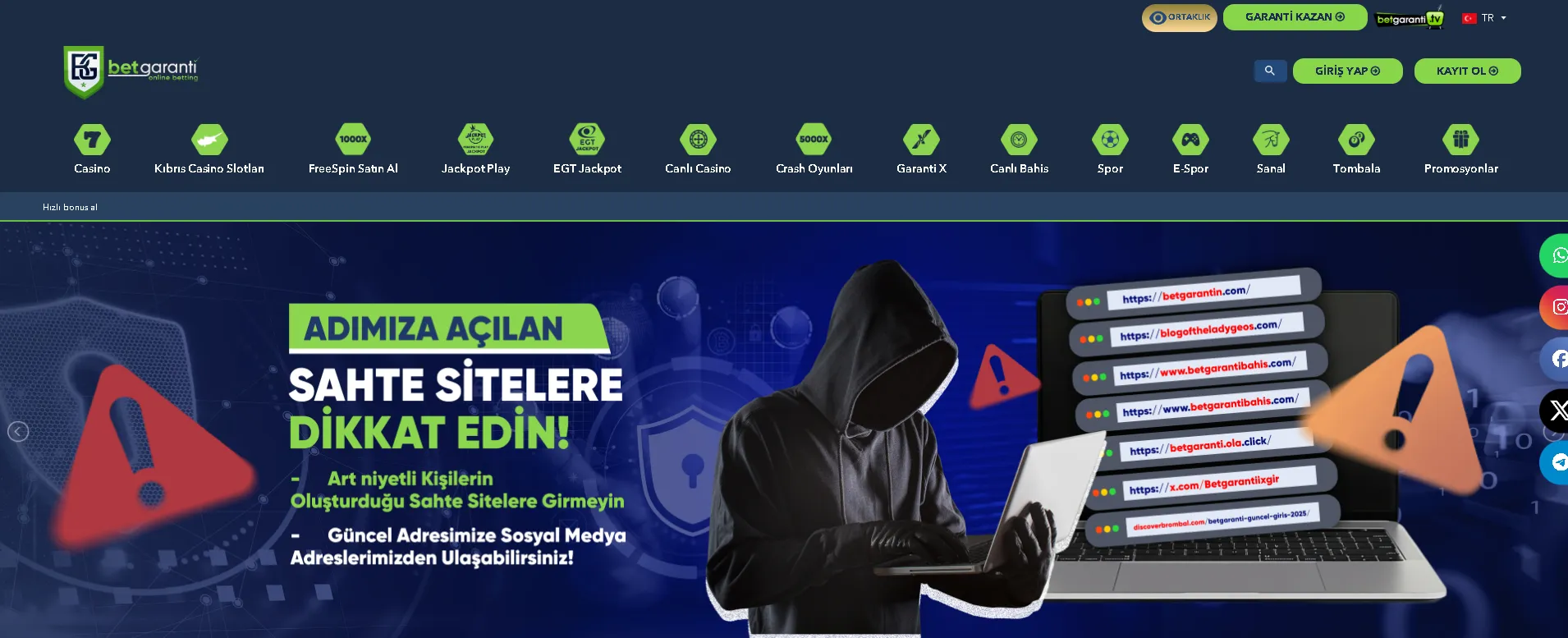 BetGaranti giriş ve yeni adres